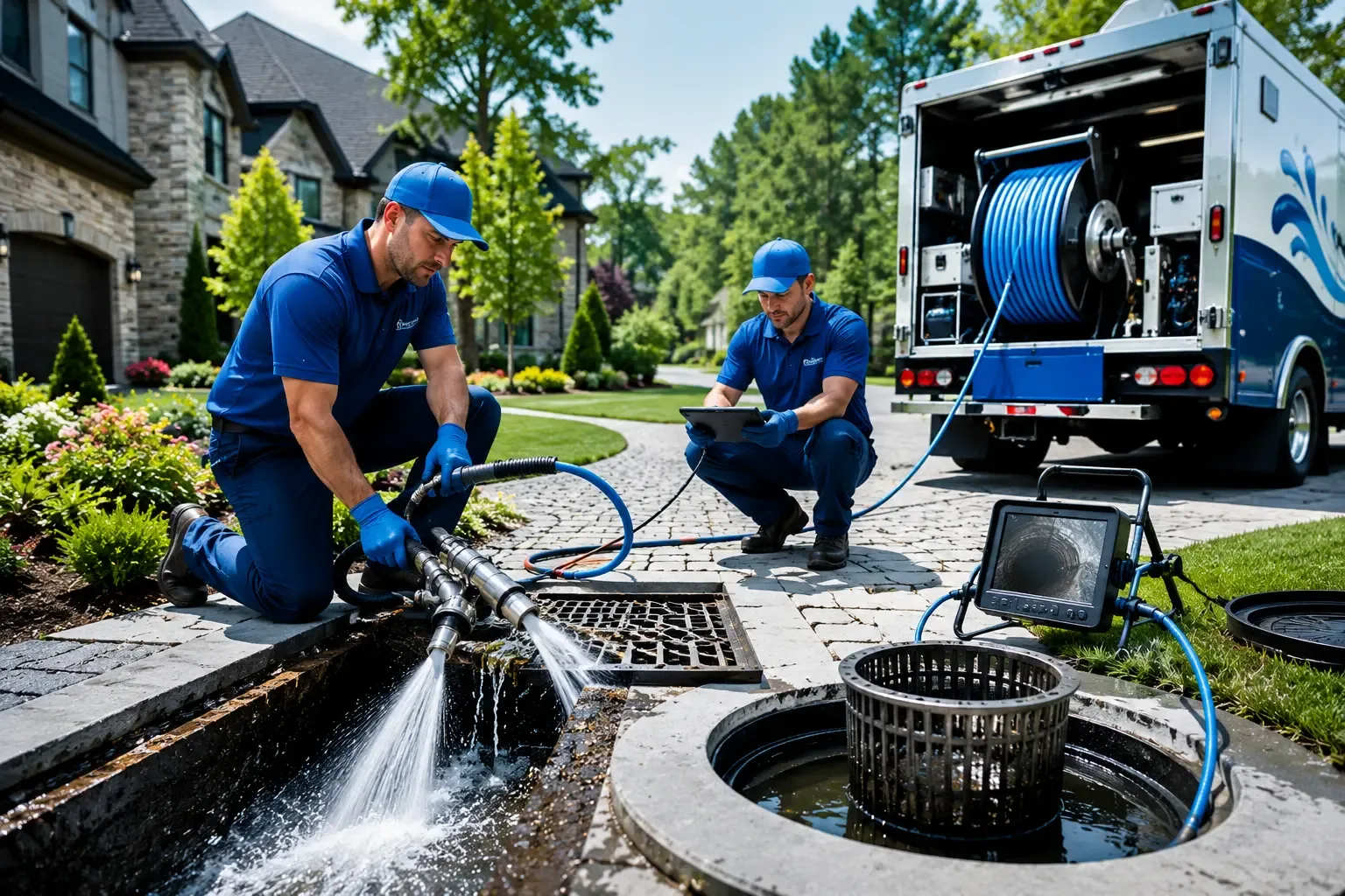 Local outdoor drain cleaning professionals in Eaton, CO
